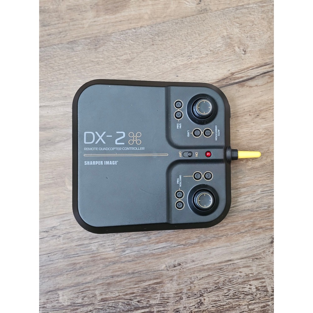 Sharper Image DX-2 Remote Quadcopter Controller Drone Transmitter‎ 2.4GHz Black